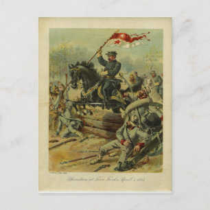 Sheridan an fünf Gabeln von H.A. Ogden Postkarte