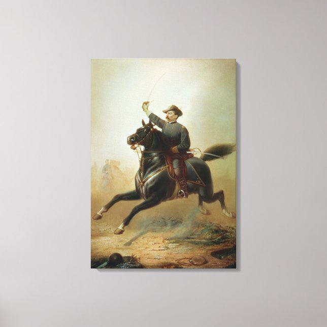 Sheridans Fahrt, 1871 Leinwanddruck (Vorderseite)