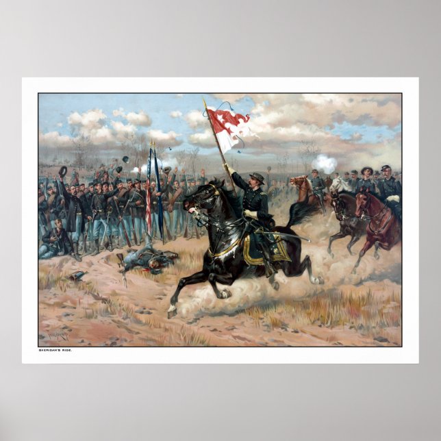 Sheridans Fahrt - Ziviler Krieg Poster (Vorne)