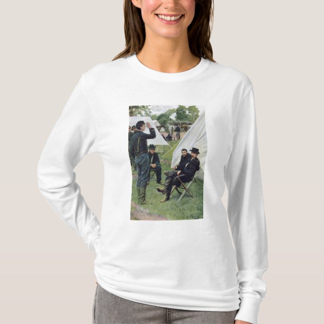 Sheridans interviewen zuerst mit Rowand T-Shirt (Vorderseite)