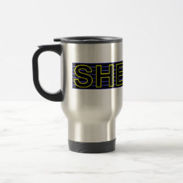 SHERIFF 3 Reise-Tasse Reisebecher