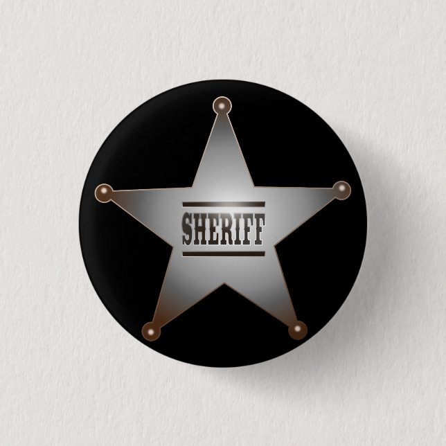 Sheriff Button (Vorderseite)