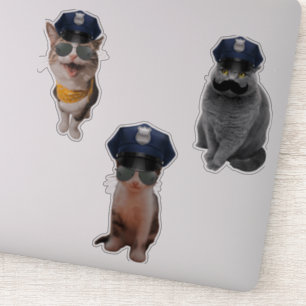 Sheriff Cat Aufkleber