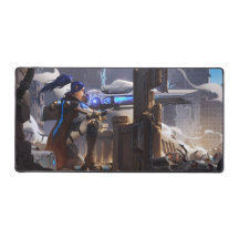 Sheriff Gaming Desk Mat | Marksman Aesthetic Pad