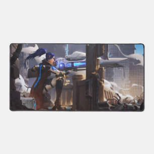 Sheriff Gaming Desk Mat   Marksman Aesthetic Pad Schreibtischunterlage