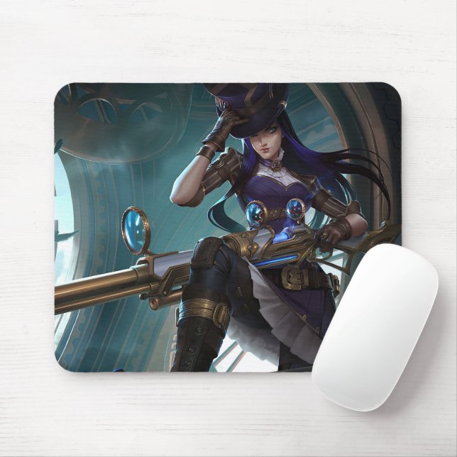Sheriff Gaming Mousepad | Sniper Elite Fanart-Pad (Mit Mouse)