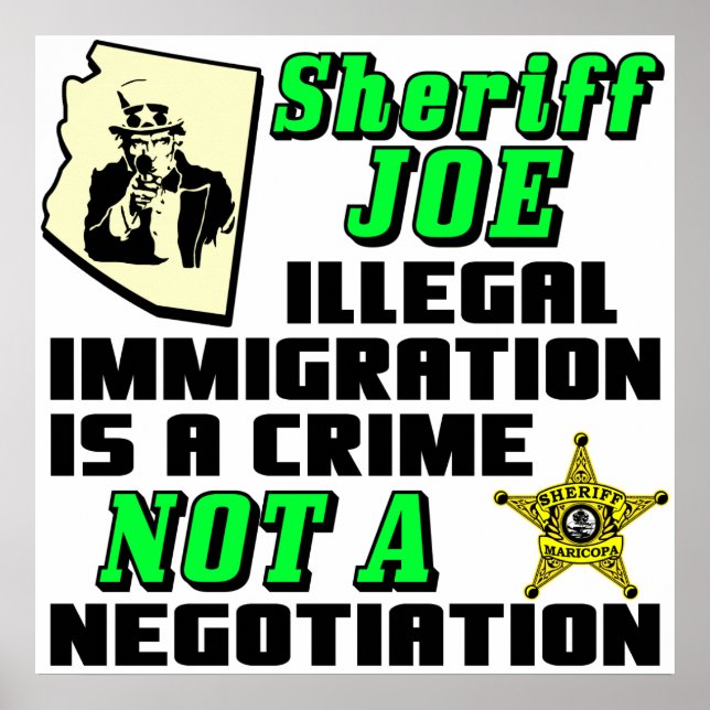 SHERIFF JOE POSTER (Vorne)