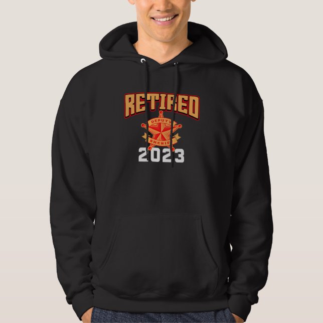 Sheriff Retirement 2023 Law Enforcement Hoodie (Vorderseite)