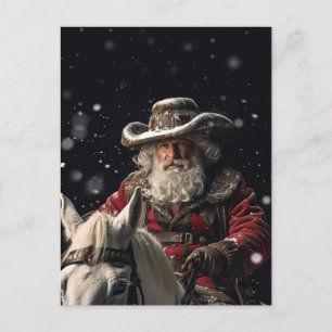 Sheriff Santa Claus Postkarte