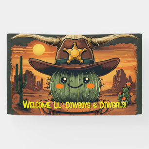 Sheriff Spike-Cactus Charakter Banner