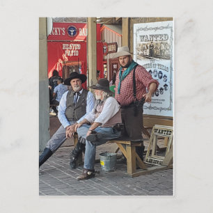 Sheriff & Stellvertreter Postkarte