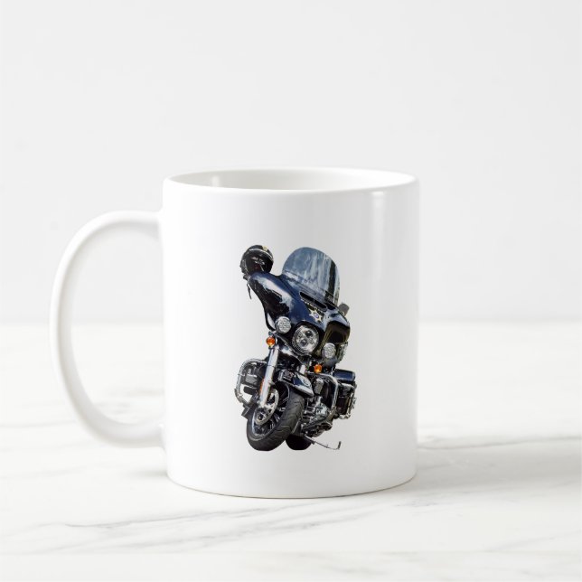 Sheriffs Motorrad Kaffeetasse (Links)
