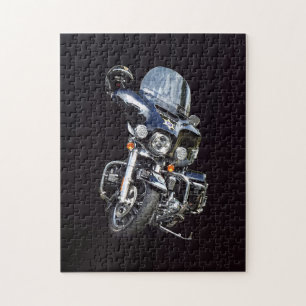 Sheriffs Motorrad Puzzle