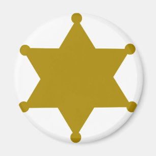 Sheriffstern Magnet