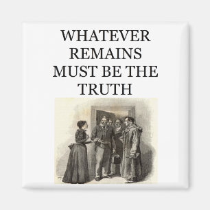 Sherlock Holmes Magnet