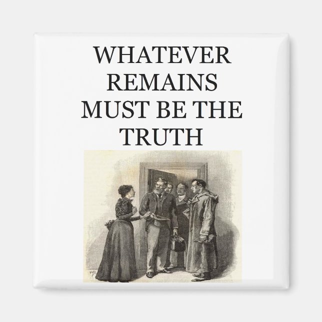 Sherlock Holmes Magnet (Vorne)