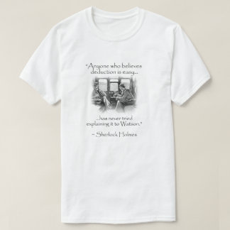 Sherlock Holmes - Moderne Fehlzitate T-Shirt