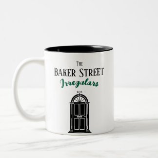 Sherlock Holmes Mug - The Baker Street Irregulars Zweifarbige Tasse