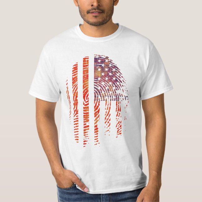 Sherlock in den USA T-Shirt (Vorderseite)