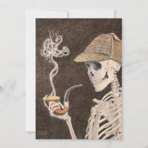 Sherlock Knochen Einladung