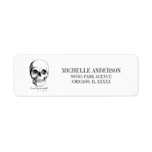 Sherlock-Zitat: Ich bedecke Ihre Skull-Adressenmar