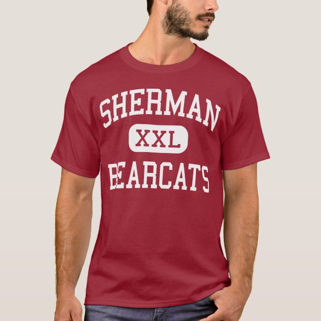 Sherman - Bearcats - Highschool - Sherman Texas T-Shirt (Vorderseite)