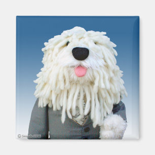 Sherman-Schäferhund-Magnet Magnet