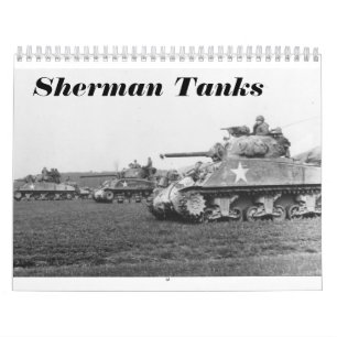 Sherman Tank Calendar Kalender