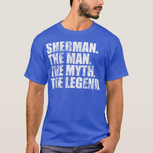 ShermanSherman Familienname Sherman Nachname Sherm T-Shirt