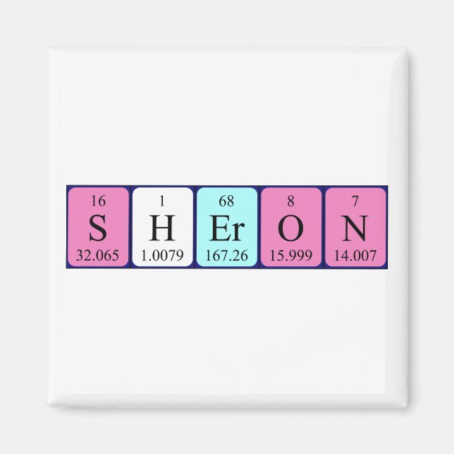 Sheron Periodenmagnet Magnet (Vorne)