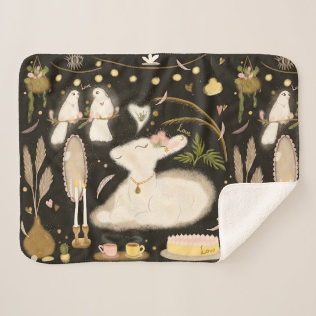 Sherpa Blanket für deinen Geliebten Sherpadecke (Vorderseite (Horizontal))