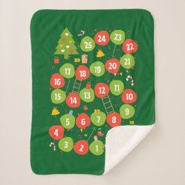 Sherpa Blanket-Geschenk-BoardSpiel-Slides und Leit Sherpadecke