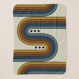Sherpa Blanket in drei Punkten Sherpadecke