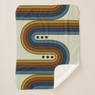 Sherpa Blanket in drei Punkten Sherpadecke