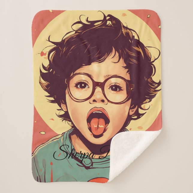 Sherpa Blanket Sherpadecke (Vorderseite)