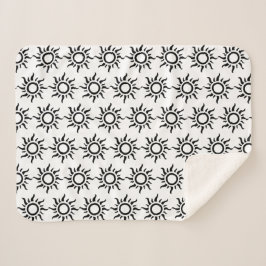 Sherpa Blanket - Sun Sherpadecke
