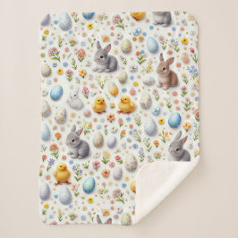 Sherpa-Fleece-Decke – Ultraweicher bedruckter Stof Sherpadecke