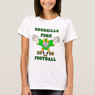 sherrills Ford-Fußballentwurf 2 T-Shirt