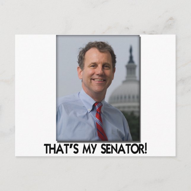 Sherrod Brown, das ist mein Senator! Postkarte (Vorderseite)