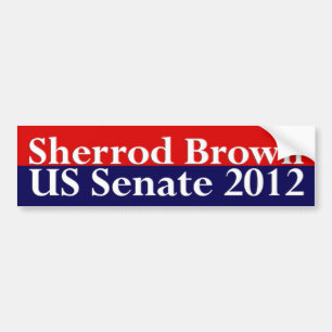 Sherrod Brown für Senats-Autoaufkleber Autoaufkleber