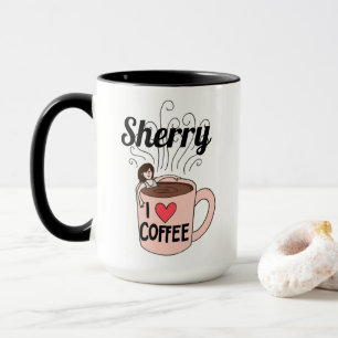 Sherry Lieben Kaffee Tasse