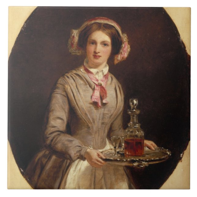 "Sherry-Sir? ", 1853 (Öl auf Leinwand) Fliese (Vorderseite)