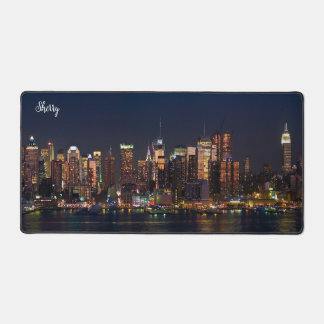 Sherry's City Nights Desk Pad Schreibtischunterlage