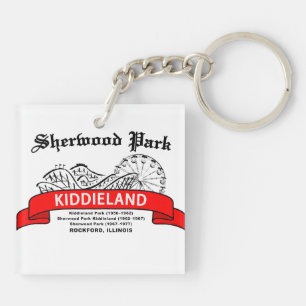 Sherwood Park Kiddieland, Rockford, IL. Schlüsselanhänger