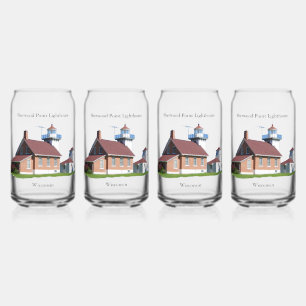 Sherwood Point Leuchtturm kann Glas