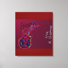 She's Become One with the Music  Leinwanddruck