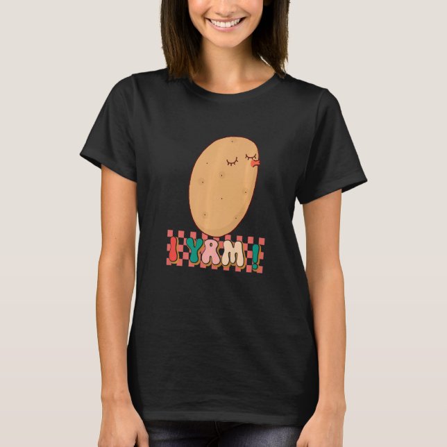 She's My Sweet Potato I Yam  Matching Couples Groo T-Shirt (Vorderseite)