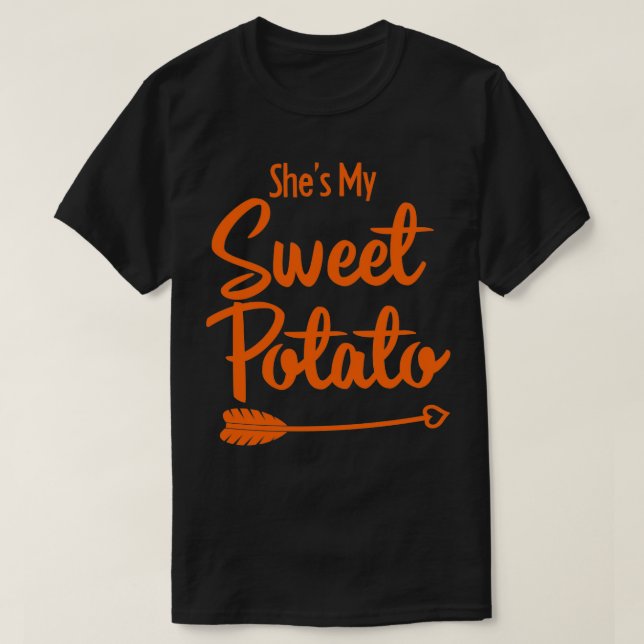 Shes My Sweet Potato Ja, ich bin 1 T-Shirt (Design vorne)