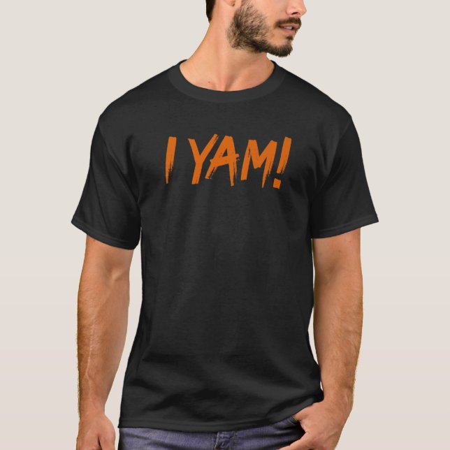 She's My Sweet Potato Thanksgiving I Yam Matching  T-Shirt (Vorderseite)