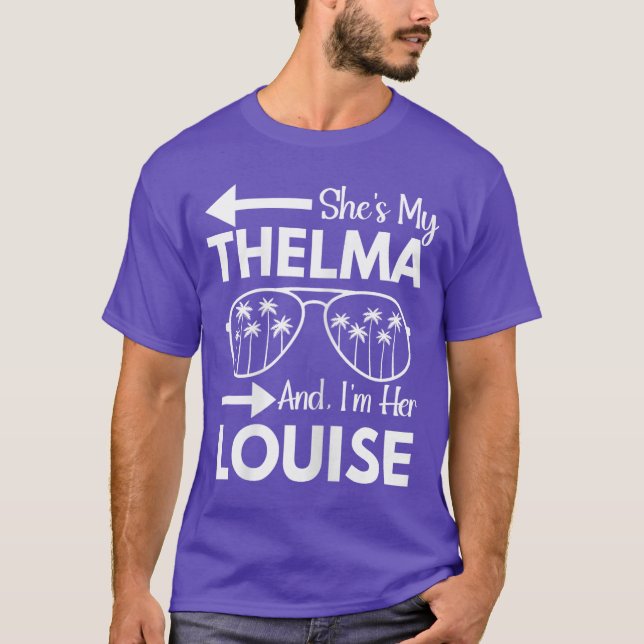 Shes Myhelma and Im Her Louise Right Arrow Best Fr T-Shirt (Vorderseite)